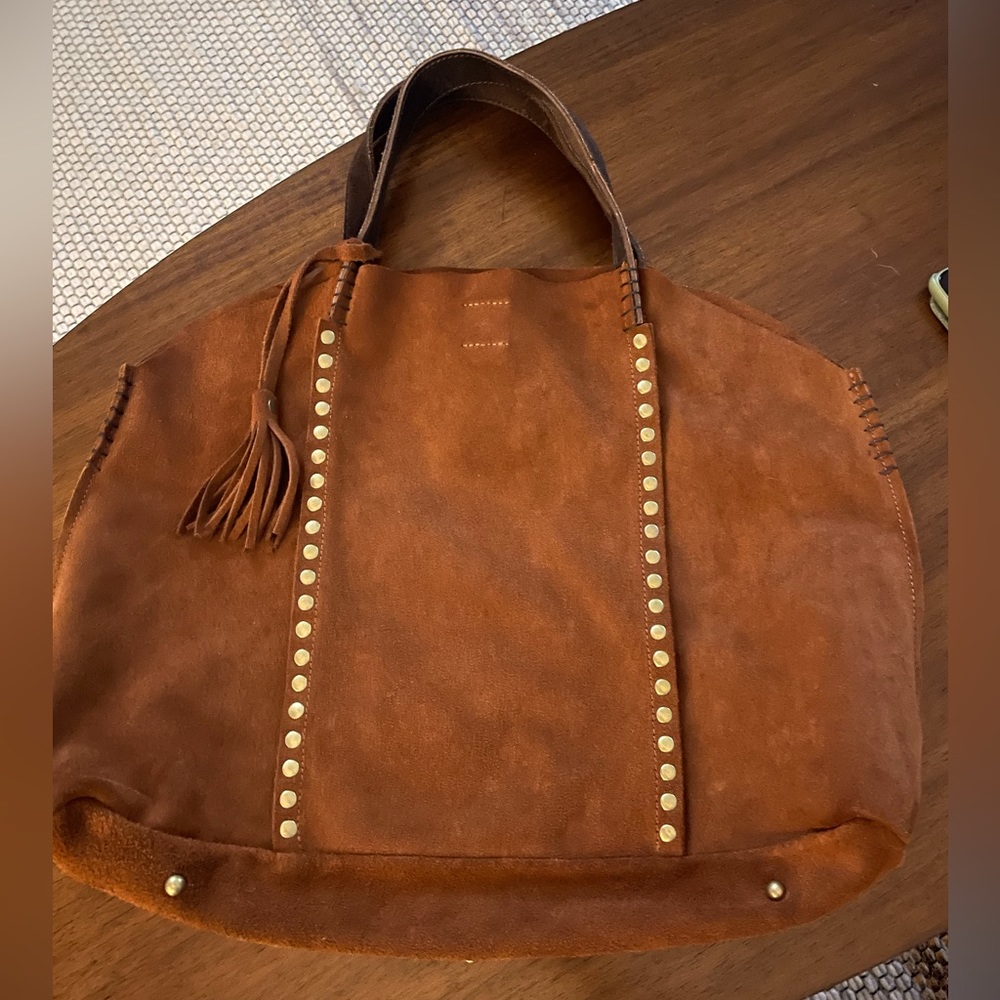 Italian Suede Handbag $100